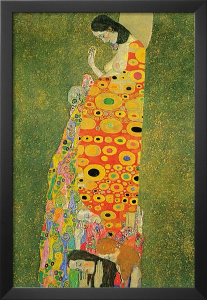 Abandoned Hope - Gustav Klimt Painting